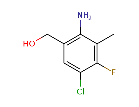 (2-amino-5-chloro-4-fluoro-3-methylphenyl)methanol