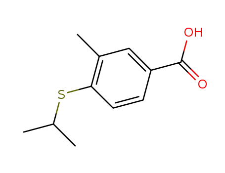4-(isopropylthio)-3-methylbenzoic acid