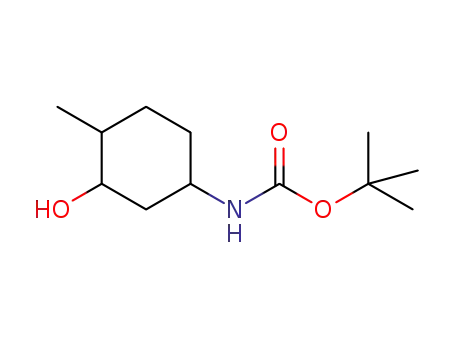 tert-butyl 3-hydroxy-4-methylcyclohexylcarbamate