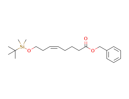 (Z)-benzyl 8-(tert-butyldimethylsilyloxy)oct-5-enoate