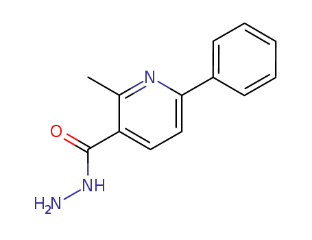 2-Methyl-6-phenylpyridine-3-carbohydrazide