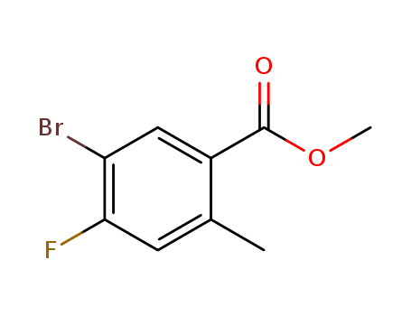 Methyl 3-bromo-4-fluoro-6-methylbenzoate cas no. 1564624-36-7 98%