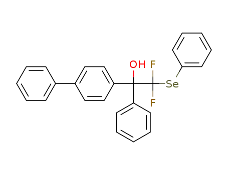 1-(biphenyl-4-yl)-2,2-difluoro-1-phenyl-2-(phenylselanyl)ethanol