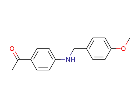Ethanone, 1-[4-[[(4-methoxyphenyl)methyl]amino]phenyl]-