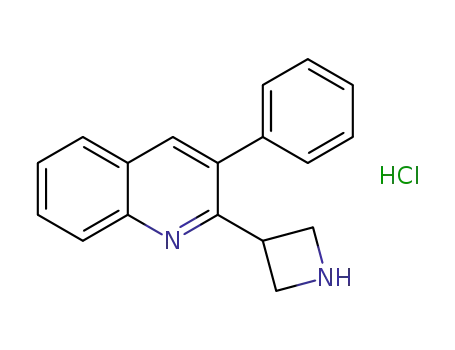 2-azetidin-3-yl-3-phenylquinoline hydrochloride