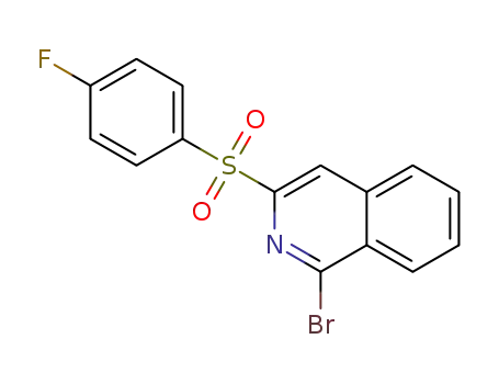 1-bromo-3-(4-fluorophenylsulfonyl)isoquinoline
