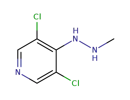 3,5-dichloro-4-(2-methylhydrazin-1-yl)pyridine
