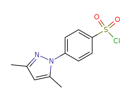 4-(3,5-Dimethyl-1H-pyrazol-1-yl)benzenesulphonyl chloride