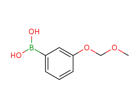 Molecular Structure of 216443-40-2 (3-(Methoxymethoxy)phenylboronic acid)
