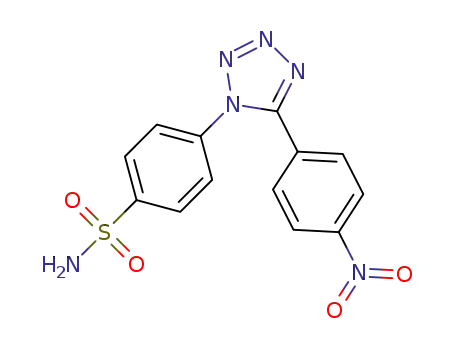 1-(4-(aminosulfonyl)phenyl)-5-(4-nitrophenyl)-1H-tetrazole
