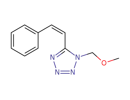 (Z)-1-(methoxymethyl)-5-styryl-1H-tetrazole