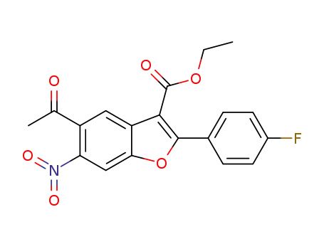 C<sub>19</sub>H<sub>14</sub>FNO<sub>6</sub>