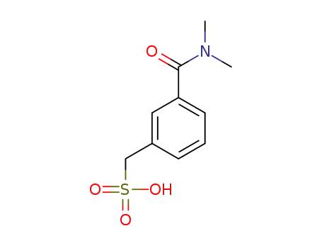 (3-(dimethylcarbamoyl)phenyl)methanesulfonic acid