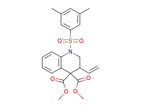 dimethyl 1-(3,5-dimethylphenylsulfonyl)-3-vinyl-2,3-dihydroquinoline-4,4(1H)-dicarboxylate