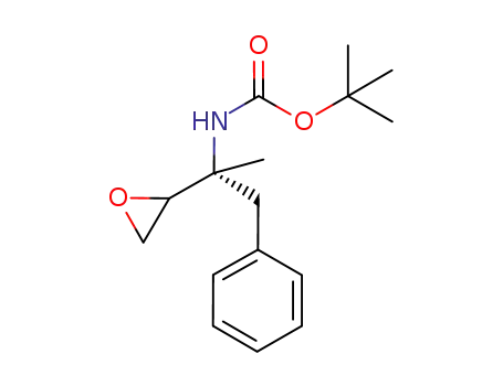 tert-butyl ((1R)-1-methyl-1-oxiran-2-yl-2-phenylethyl)carbamate