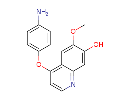 4-(4-aminophenoxy)-6-methoxyquinolin-7-ol