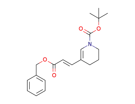 5-(2-benzyloxycarbonyl-vinyl)-3,4-dihydro-2H-pyridine-1-carboxylic acid tert-butyl ester