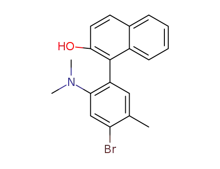 1-(4-bromo-2-(dimethylamino)-5-methylphenyl)naphthalene-2-ol
