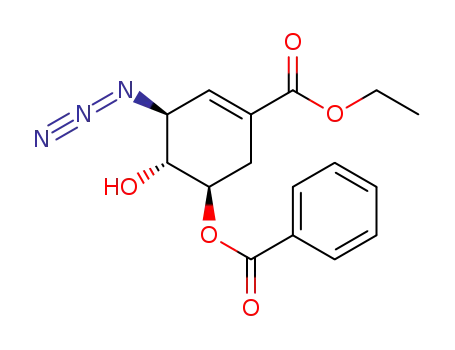 ethyl (3S,4R,5R)-3-azido-5-benzoyloxy-4-hydroxy-cyclohex-1-ene-1-carboxylate