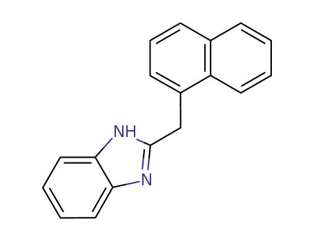 Molecular Structure of 42268-60-0 (2-(naphthalen-1-ylmethyl)-1H-benzoimidazole)