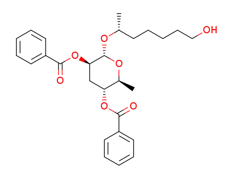(2R)-hept-7-ol-2-yl 2,4-di-O-benzyl-3,6-dideoxy-α-L-arabino-hexopyranoside