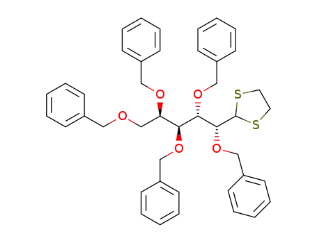 2,3,4,5,6-penta-O-benzyl-D-galactose ethylene dithioacetal