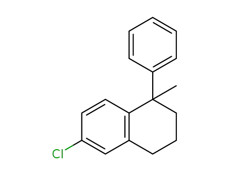 6-chloro-1-methyl-1-phenyl-1,2,3,4-tetrahydronaphthalene