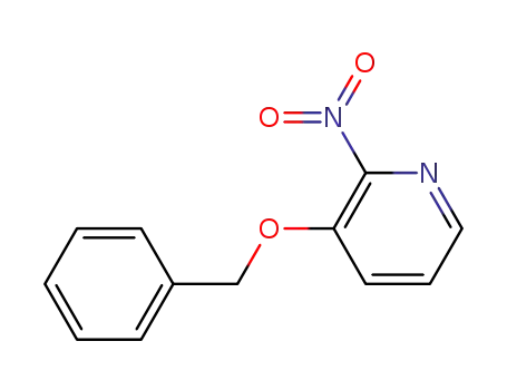 Molecular Structure of 166260-01-1 (Pyridine, 2-nitro-3-(phenylmethoxy)-)