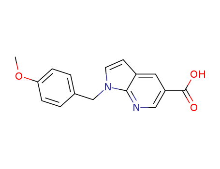 1-(4-methoxybenzyl)-1H-pyrrolo[2,3-b]pyridine-5-carboxylic acid
