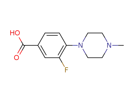 3-플루오로-4-(4-메틸-1-피페라지닐)벤조산