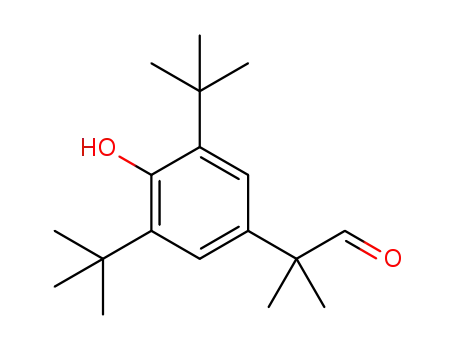 2-(3,5-di-tert-butyl-4-hydroxyphenyl)-2-methylpropanal