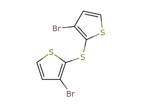 Molecular Structure of 28504-80-5 (Thiophene,2,2'-thiobis[3-bromo- (8CI,9CI))
