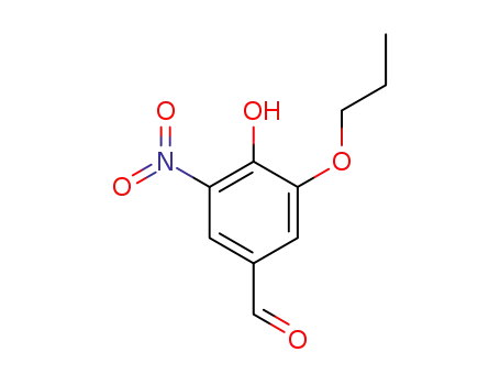 4-Hydroxy-3-nitro-5-propoxy-benzaldehyde