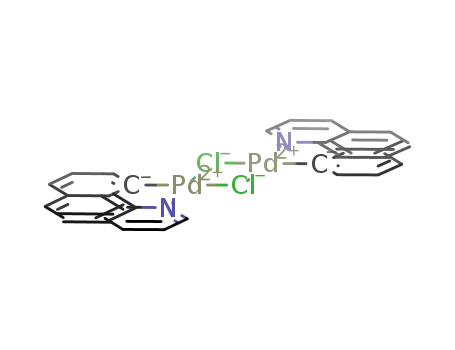 bis(benzo[h]quinolinato-C(12)N(1))(μ-chlorido)palladium(II)
