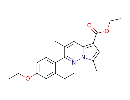 ethyl 2-(4-ethoxy-2-ethylphenyl)-3,7-dimethylpyrrolo[1,2-b]pyridazine-5-carboxylate