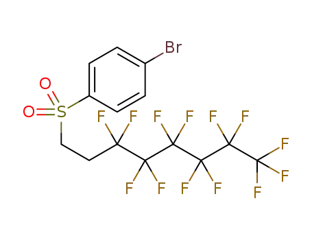 1-bromo-4-[(3,3,4,4,5,5,6,6,7,7,8,8,8-tridecafluorooctyl)sulfonyl]benzene