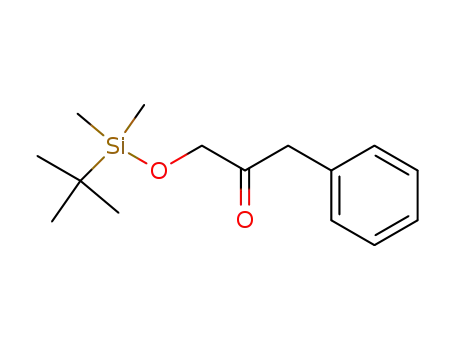 3-<phenyl>-2-oxo-1-tert-butyldimethylsilyloxy propane