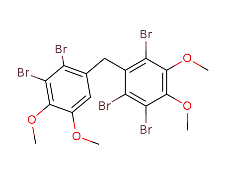 1,2,4-Tribromo-3-(2,3-dibromo-4,5-dimethoxy-benzyl)-5,6-dimethoxy-benzene