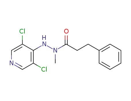 N'-(3,5-dichloropyridin-4-yl)-N-methyl-3-phenylpropanehydrazide
