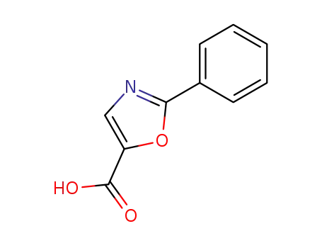 Molecular Structure of 106833-79-8 (2-PHENYL-1,3-OXAZOLE-5-CARBOXYLIC ACID)