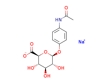 4-Acetamidophenyl β-D-Glucuronide Sodium Salt