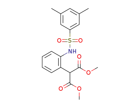 dimethyl 2-[2-(3,5-dimethylphenylsulfonamido)phenyl]malonate