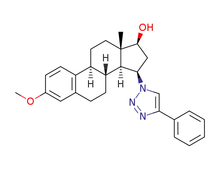 15β-[4-phenyl-1H-1,2,3-triazol-1-yl]-3-methoxyestra-1,3,5(10)-trien-17β-ol