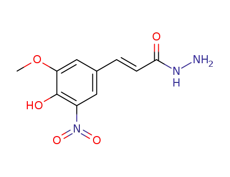(2E)-3-(4-hydroxy-3-methoxy-5-nitrophenyl)acrylohydrazide