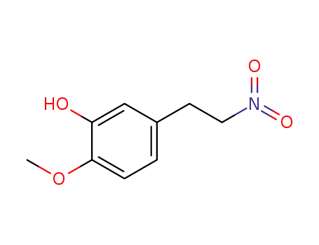 Molecular Structure of 322474-09-9 (2-methoxy-5-(2-nitroethyl)phenol)