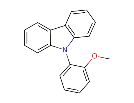 Molecular Structure of 550373-14-3 (9-(2-methoxyphenyl)-9H-carbazole)