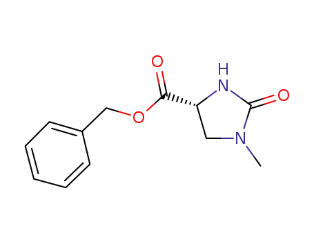 Molecular Structure of 1254700-17-8 ((R)-benzyl 1-methyl-2-oxoimidazolidine-4-carboxylate)