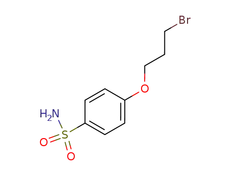 Molecular Structure of 925418-99-1 (Benzenesulfonamide, 4-(3-bromopropoxy)-)