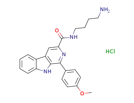 C<sub>23</sub>H<sub>24</sub>N<sub>4</sub>O<sub>2</sub>*ClH