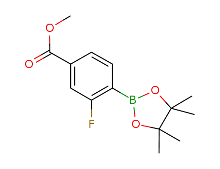 2-플루오로-4-(메톡시카르보닐)페닐보론산,피나콜 에스테르